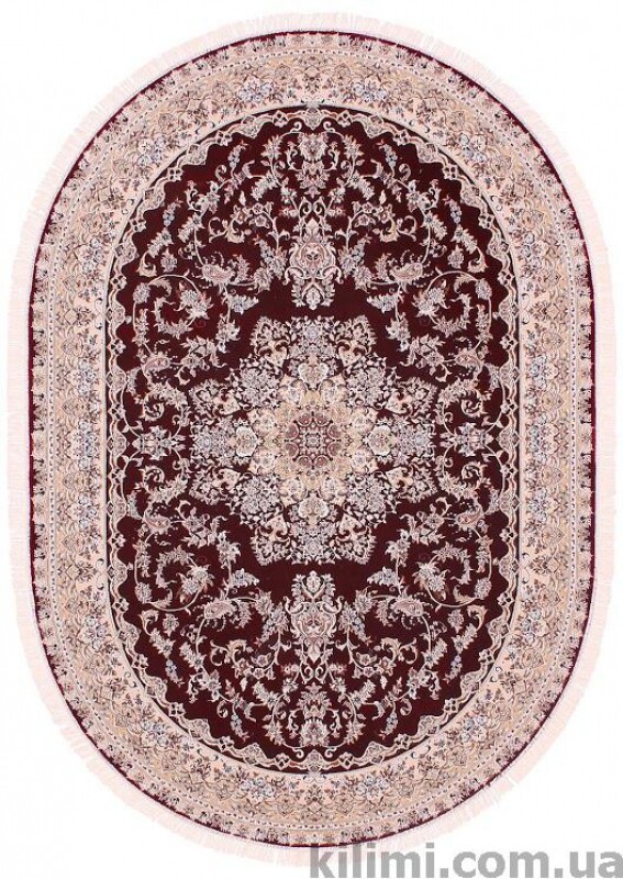 Esfehan 5978 d.red-ivory овал Esfehan 5978 d.red-ivory овал